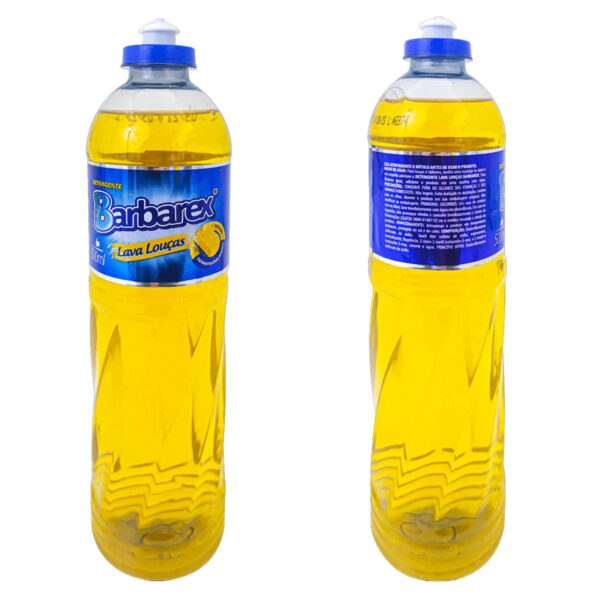 Detergente Multiuso Lava Louças Neutro 500 ML Barbarex - Imagem 3